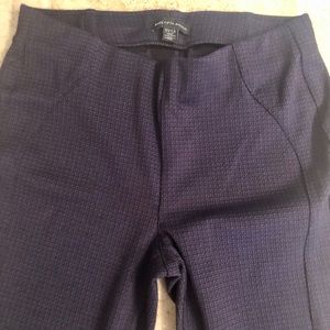 Saks Fifth Avenue stretch pants, navy